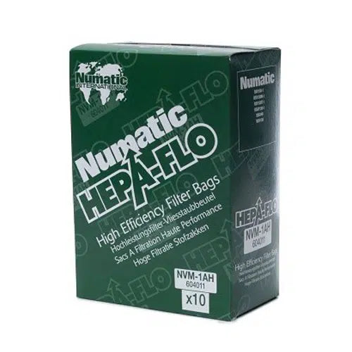 1AH HepaFlo Filter Bags (Pack of 10)