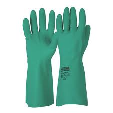 Green Nitrile Gloves (Pack of 12)